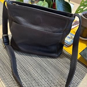 Coach Leather Shoulder / Crossbody Bag